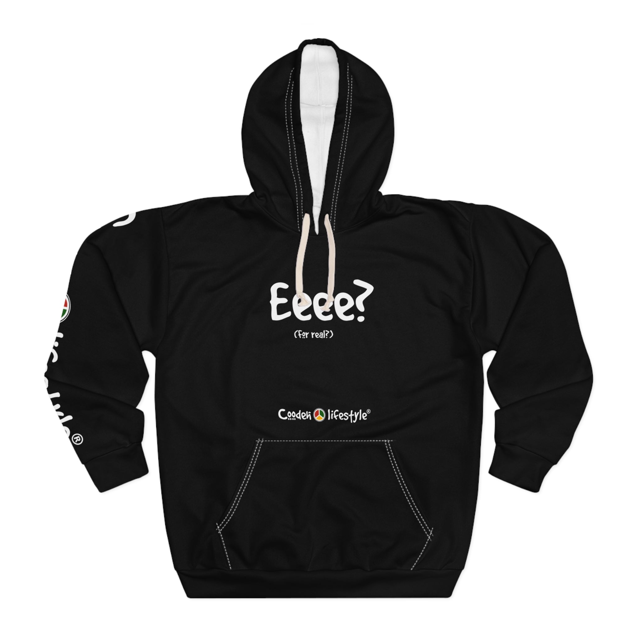 Unisex Pullover Hoodie (EEEE-BLKPANCOL)