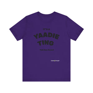 Unisex Jersey Short Sleeve Tee (YaadTing)