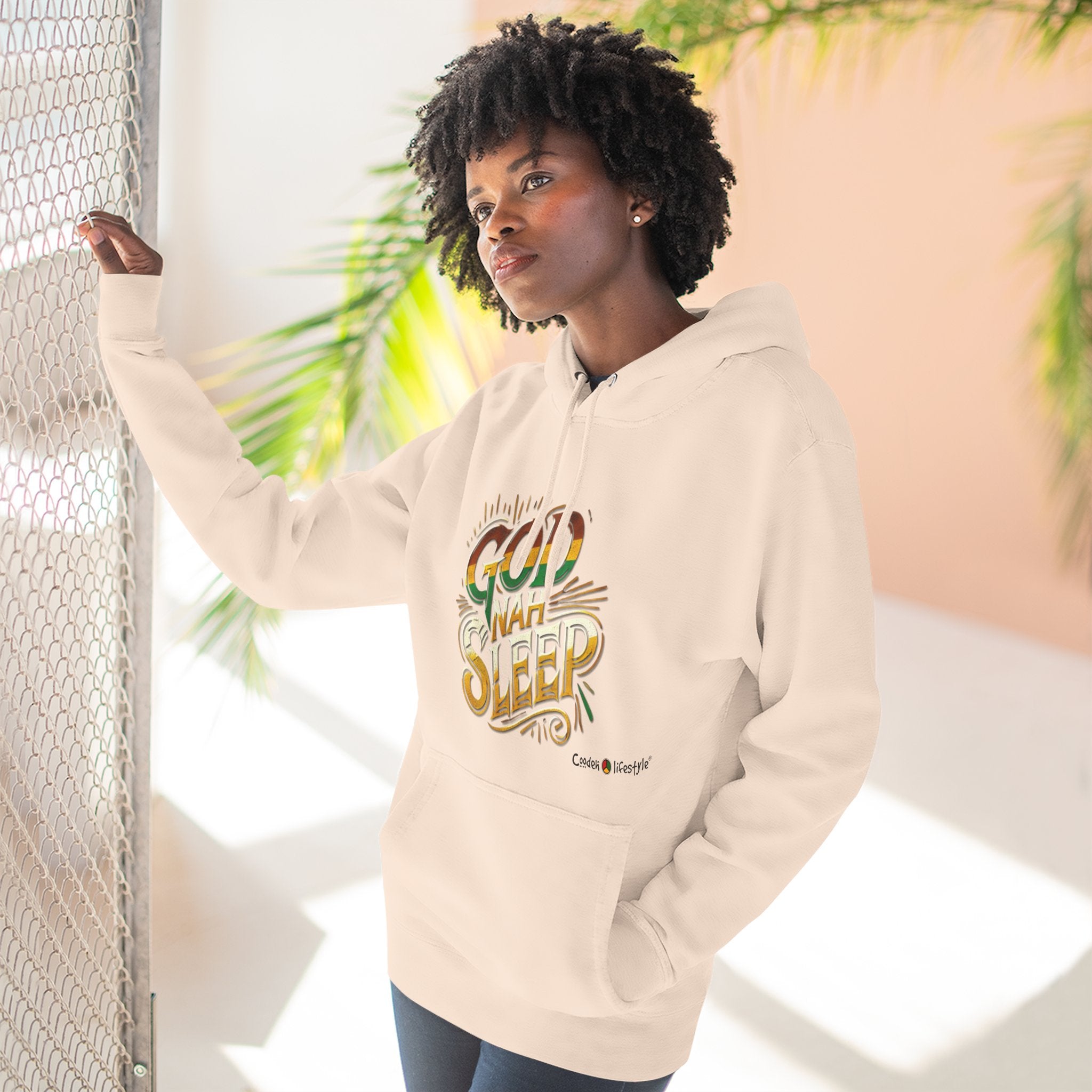 Unisex Premium Pullover Hoodie- Multi-Color (God-Nah)