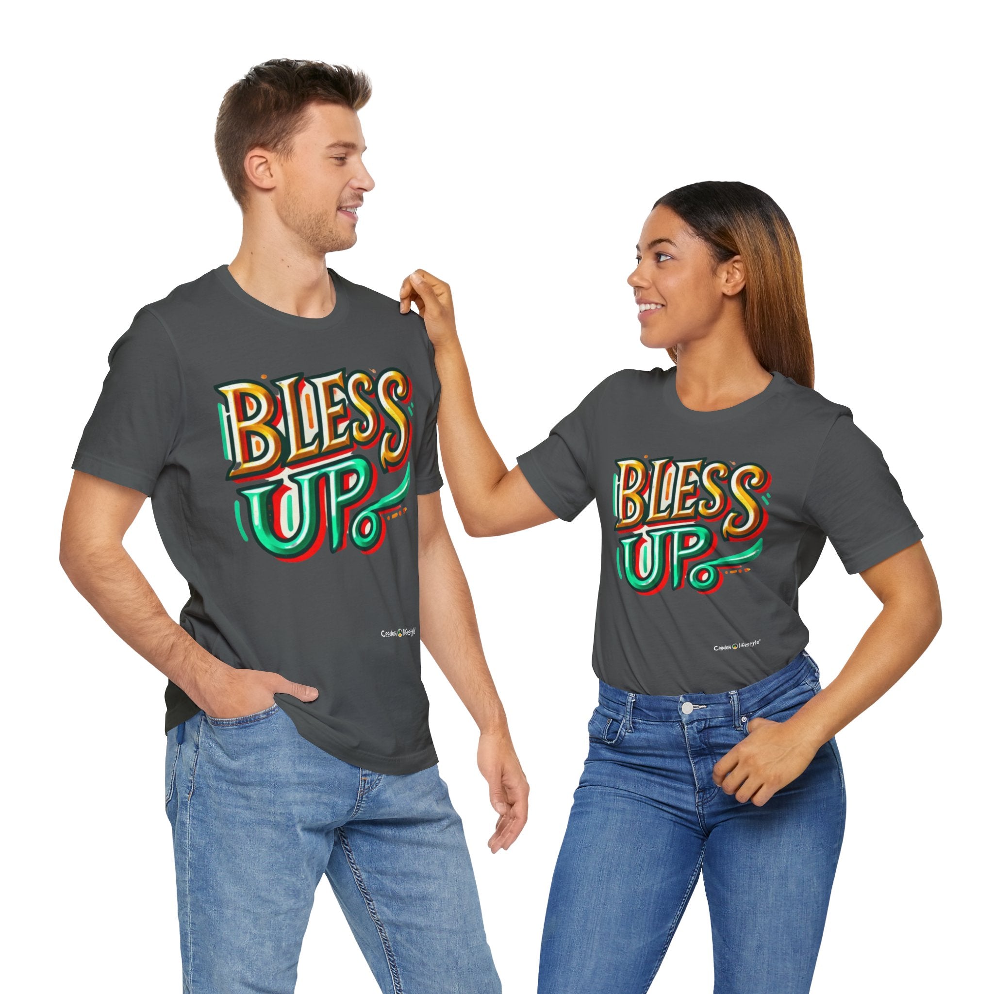 Unisex Jersey Short Sleeve Tee (Bless-Up)