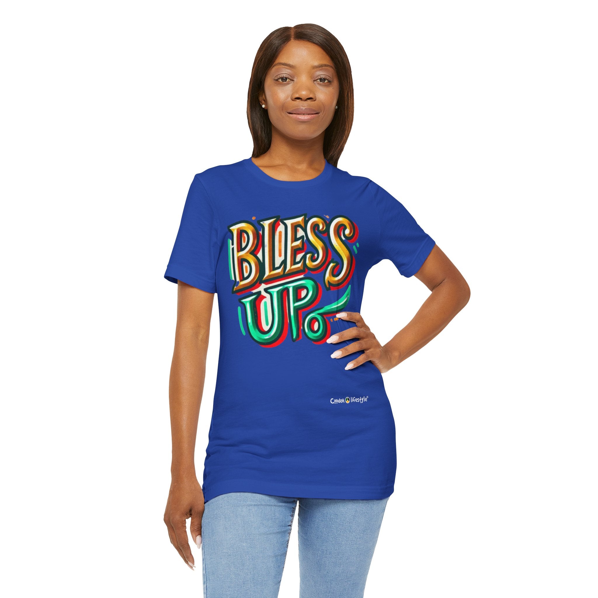 Unisex Jersey Short Sleeve Tee (Bless-Up)