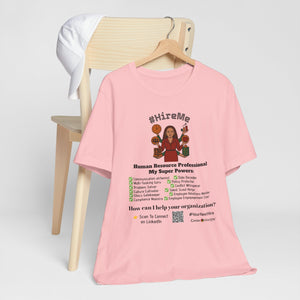 Short Sleeve Conversation Tee (#HireMe-W)
