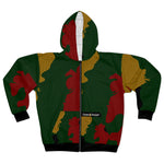 Load image into Gallery viewer, Unisex Zip Hoodie (PANCOL-ARMY-AAF)
