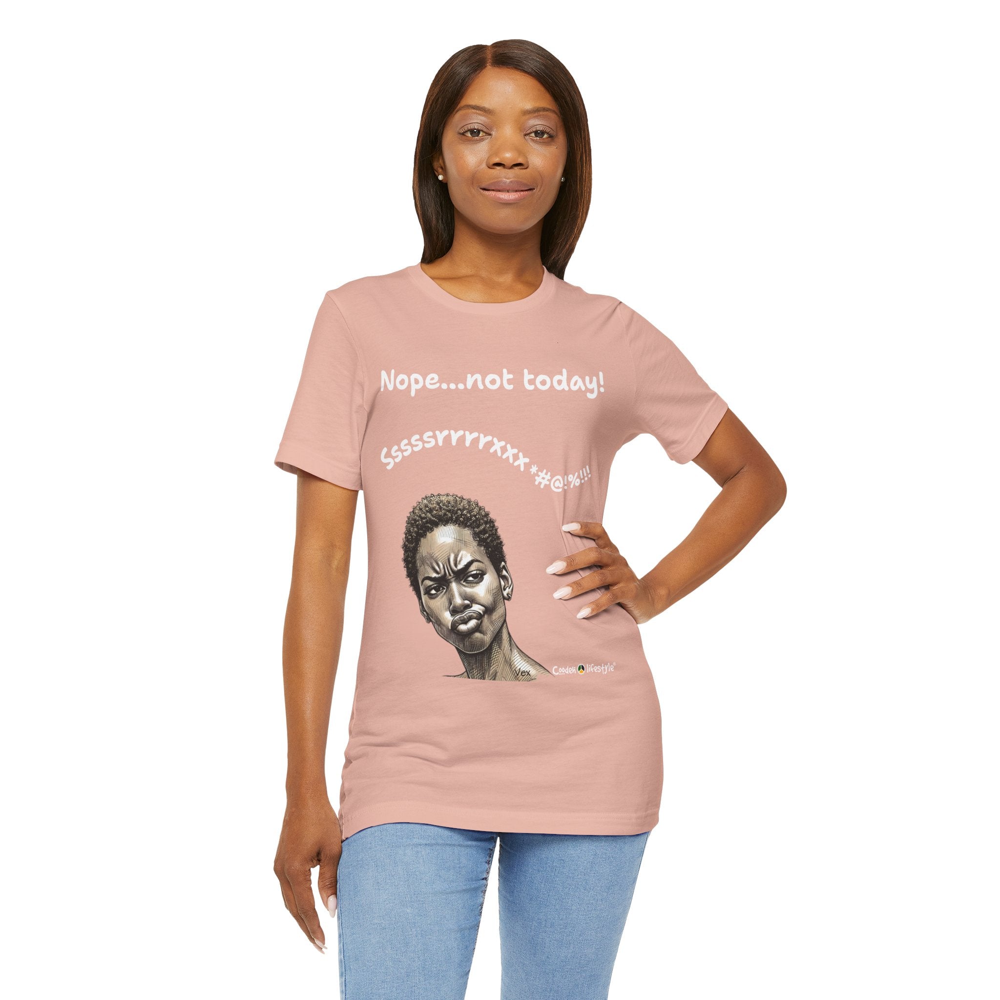 Unisex Jersey Short Sleeve Tee (Vex-Woman)