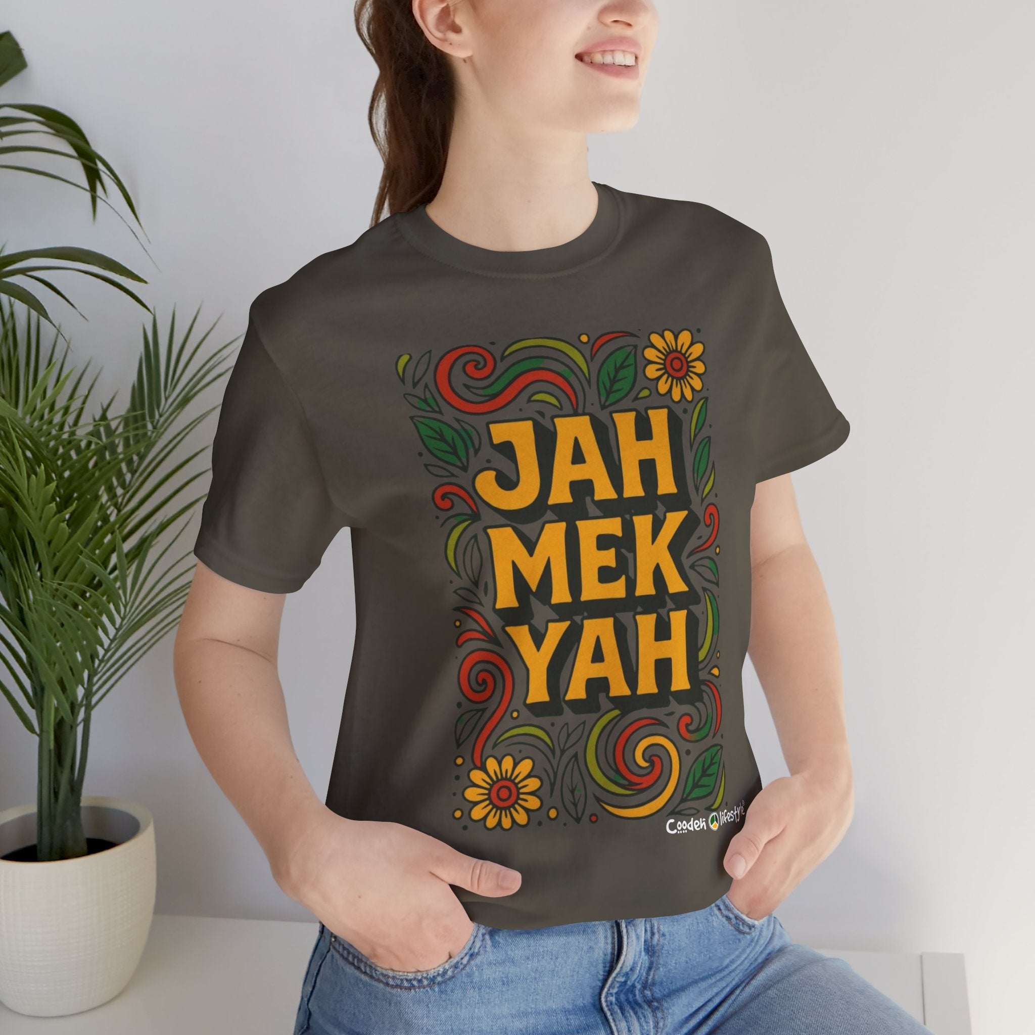 Unisex Jersey Short Sleeve Tee (Jah-Mek-Yah)