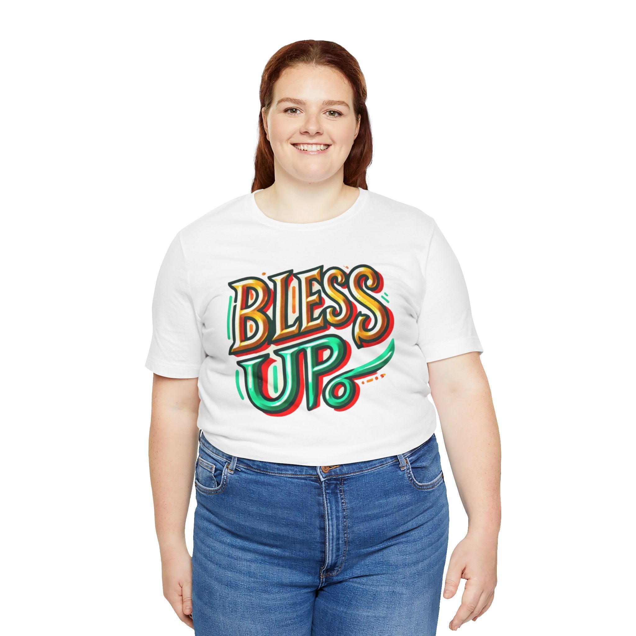 Unisex Jersey Short Sleeve Tee (Bless-Up)