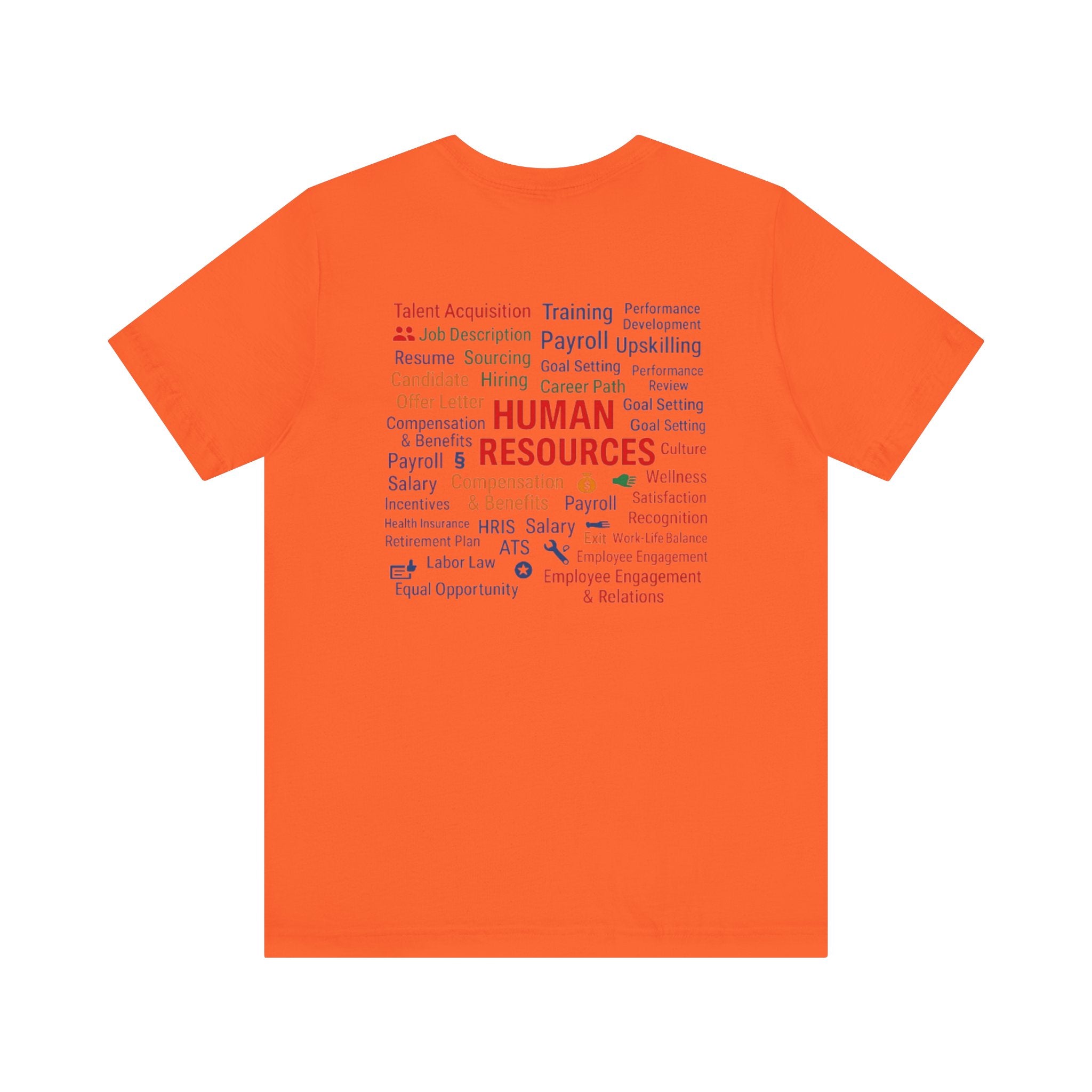 Short Sleeve Conversation Tee (#HireMe-Customizable)