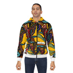Load image into Gallery viewer, Unisex Zip Hoodie (Multi-Art2-WHT-AAF)
