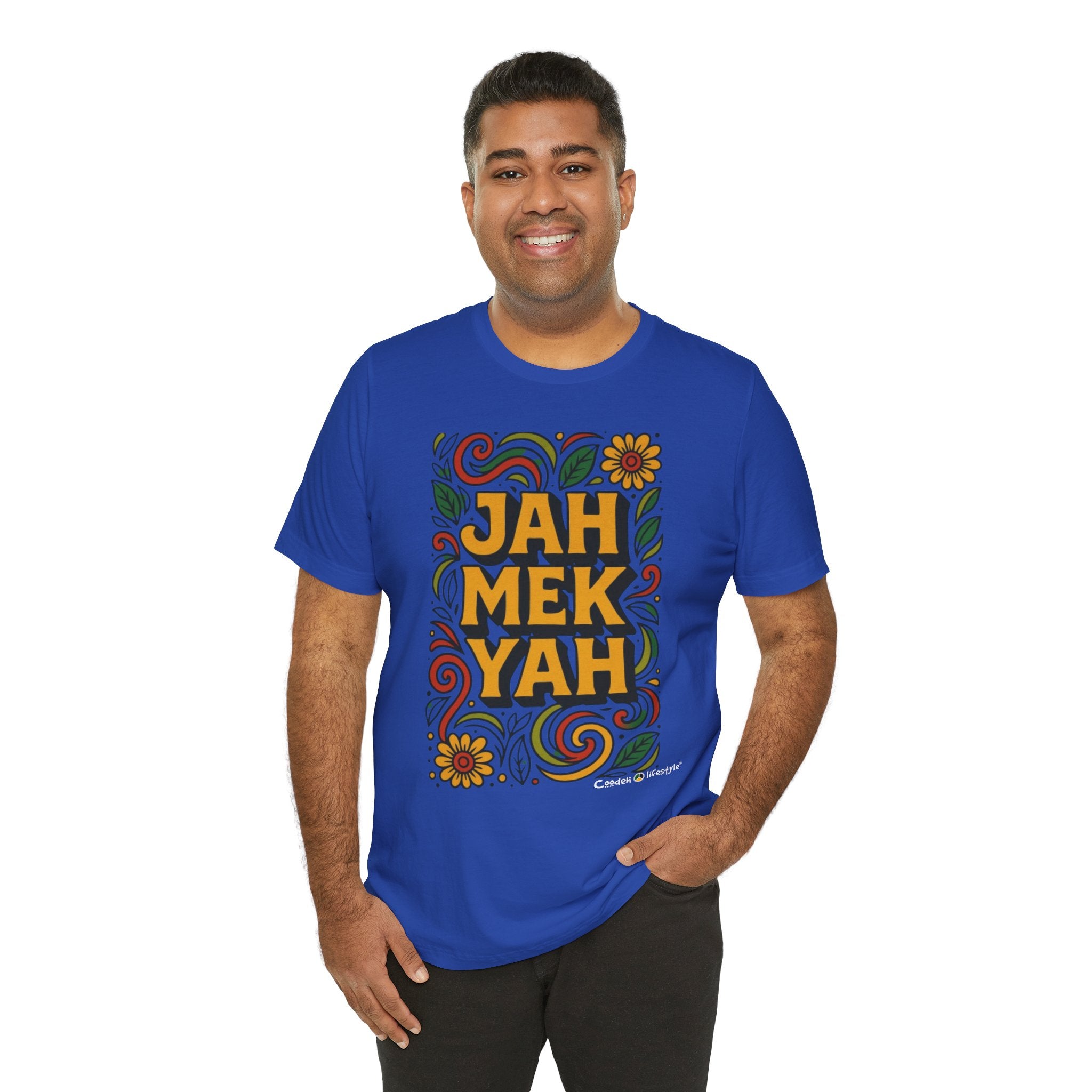 Unisex Jersey Short Sleeve Tee (Jah-Mek-Yah)