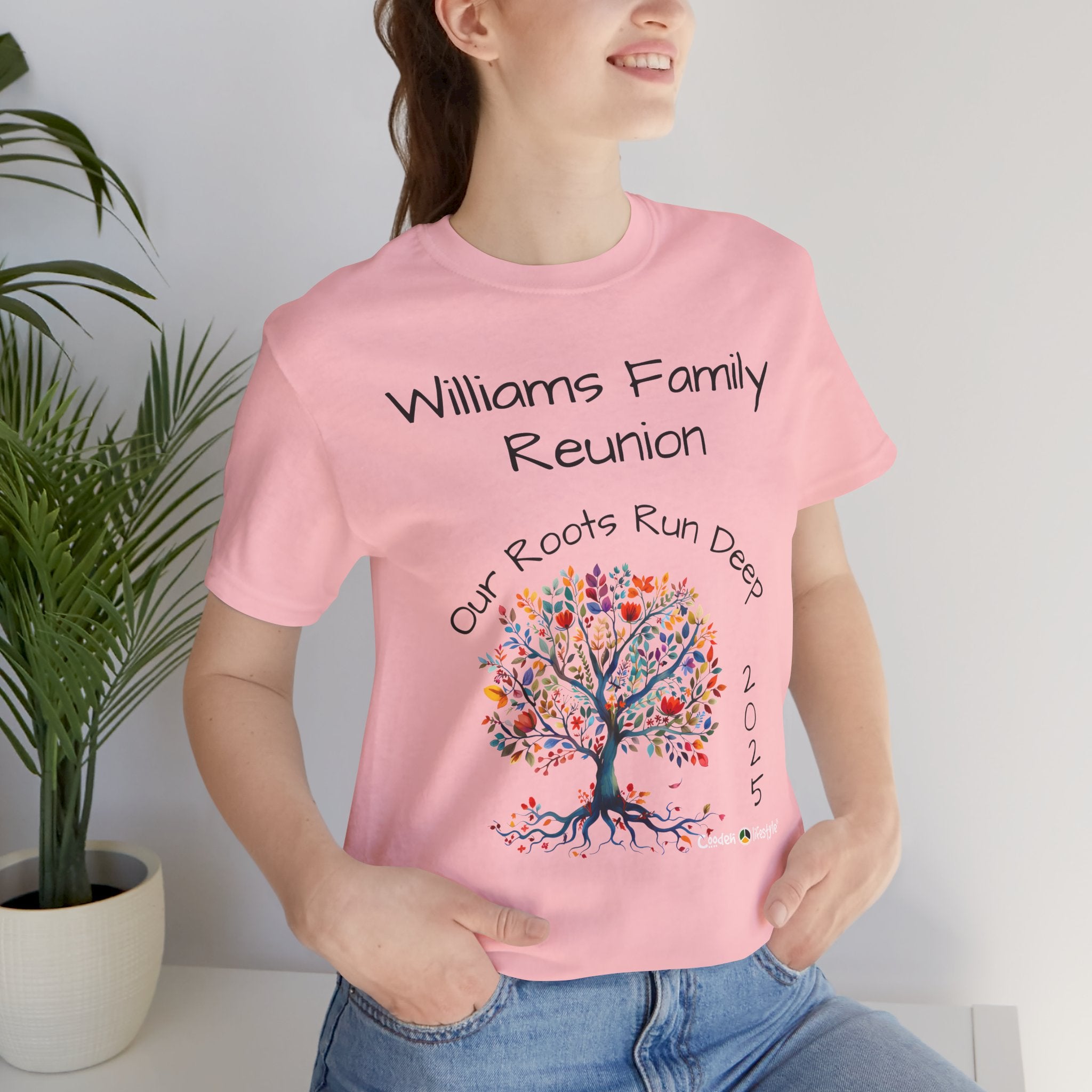 Unisex Jersey Short Sleeve Tee (Family Reun)