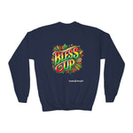 Load image into Gallery viewer, Youth Crewneck Sweatshirt (BlessUp)
