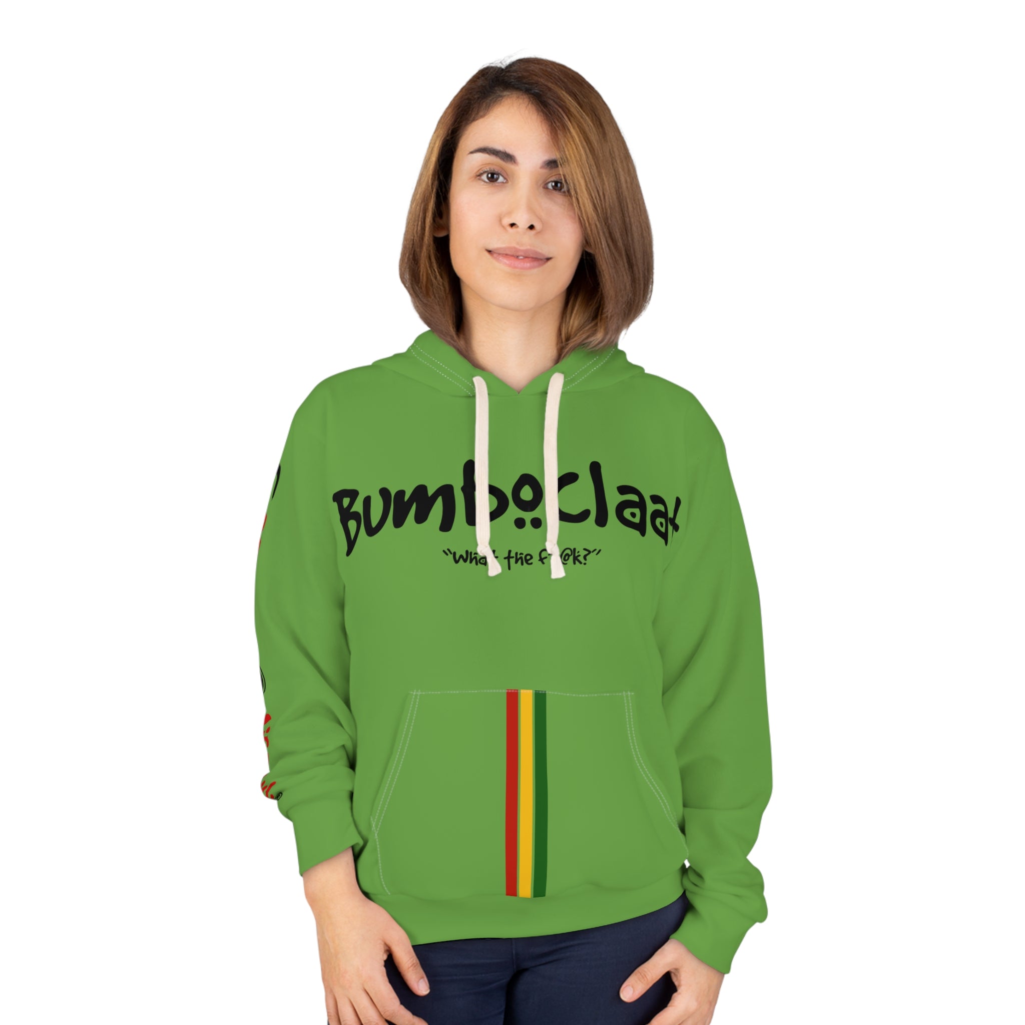 Unisex Pullover Hoodie (BUMB-GRN)