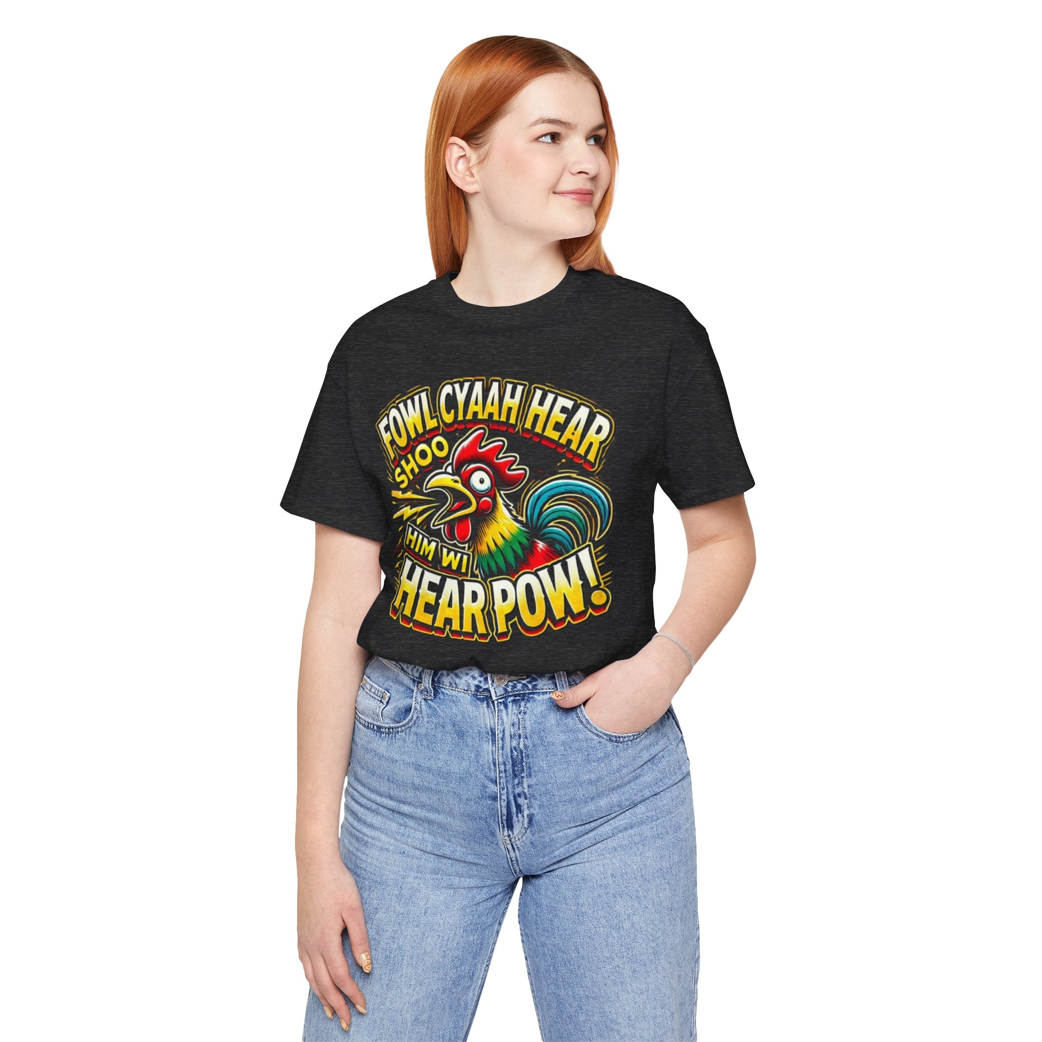 Unisex Jersey Short Sleeve Tee (Fowl-Pow)
