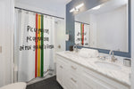 Load image into Gallery viewer, Shower Curtain (PICUP-PAN-WHT) - Coodeh Lifestyle
