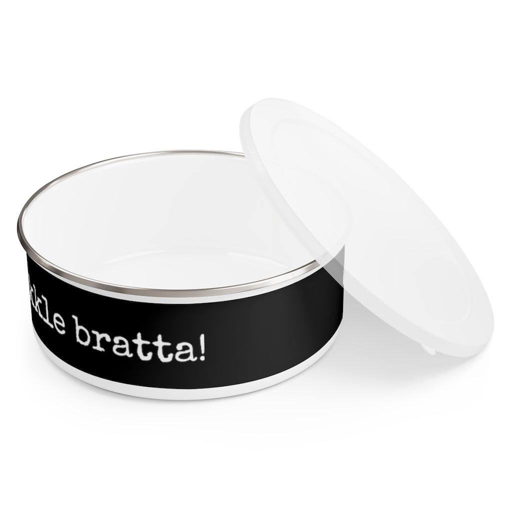 Enamel Bowl (BLK-Bratta) - Coodeh Lifestyle