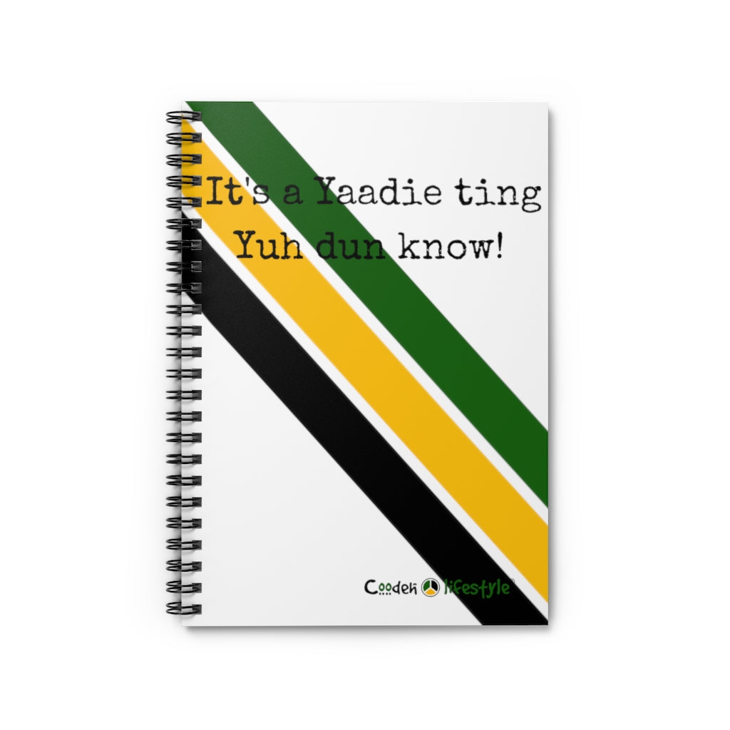 Coodeh Spiral Notebook (Ruled Lined-YT-WHT - Coodeh Lifestyle