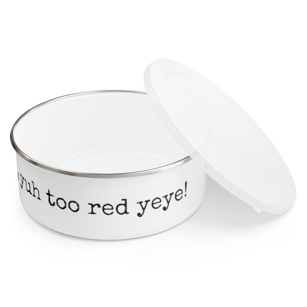 Enamel Bowl (RedYeye) - Coodeh Lifestyle