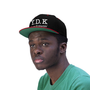 Unisex Flat Bill Hat (YDK) - Coodeh Lifestyle