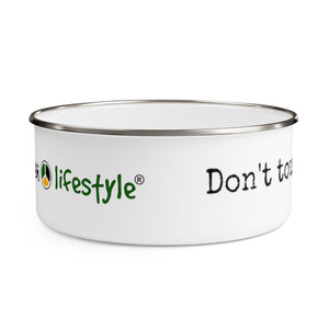 Enamel Bowl (Don'tTouch) - Coodeh Lifestyle