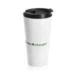 Load image into Gallery viewer, Coodeh Stainless Steel Travel Mug (YuhDunKnow-JAWHT) - Coodeh Lifestyle
