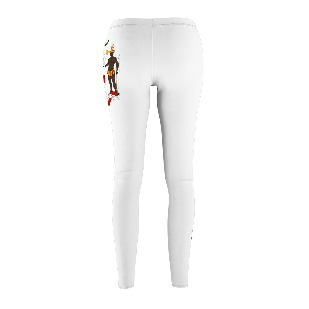 Women's Casual Leggings (JA-COA-WHT) - Coodeh Lifestyle