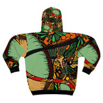 Load image into Gallery viewer, Unisex Zip Hoodie (Multi-Art3-AAF) - Coodeh Lifestyle
