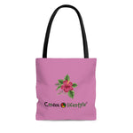 Load image into Gallery viewer, Coodeh Tote Bag (FLWR-PNK) - Coodeh Lifestyle
