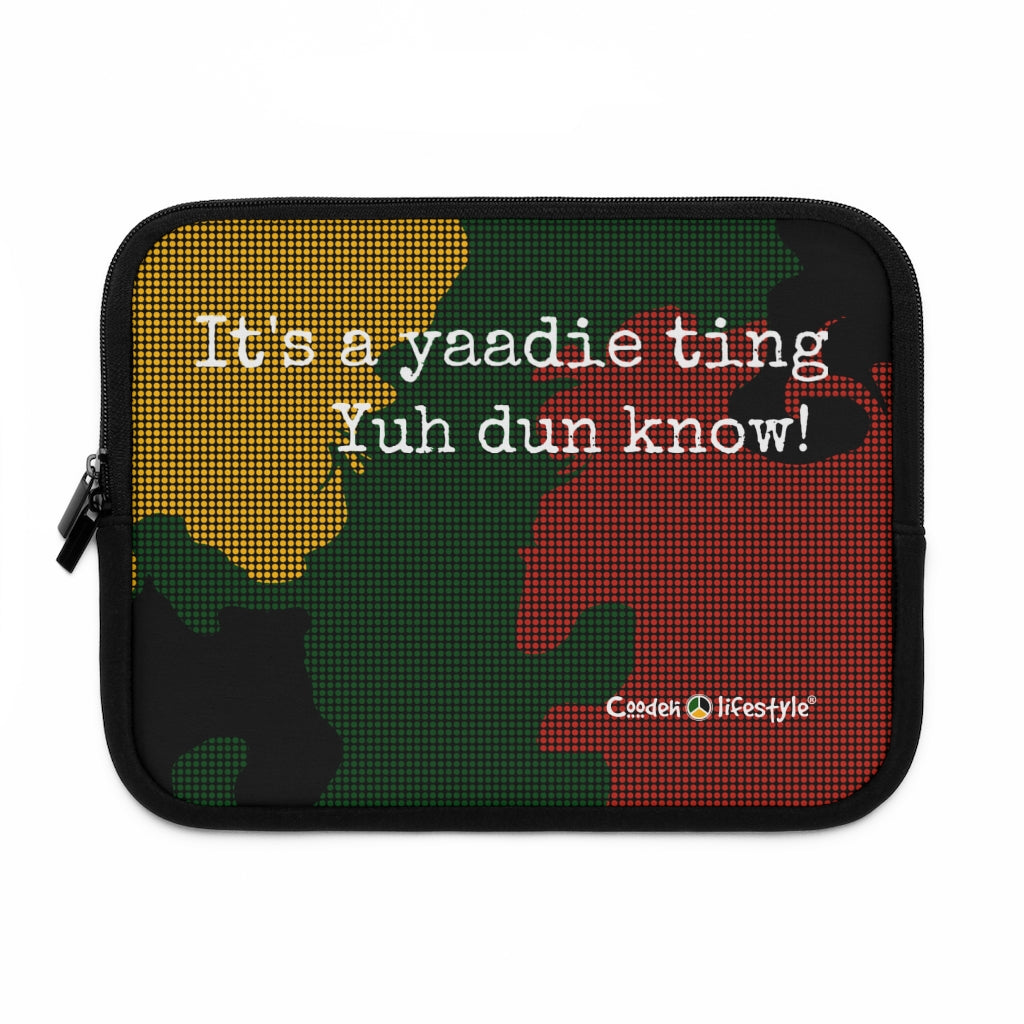 Laptop & Tablet Sleeve (CAMO-PAN-BLK) - Coodeh Lifestyle