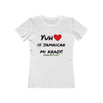 Load image into Gallery viewer, Women&#39;s The Boyfriend Tee (Krazy) - Coodeh Lifestyle
