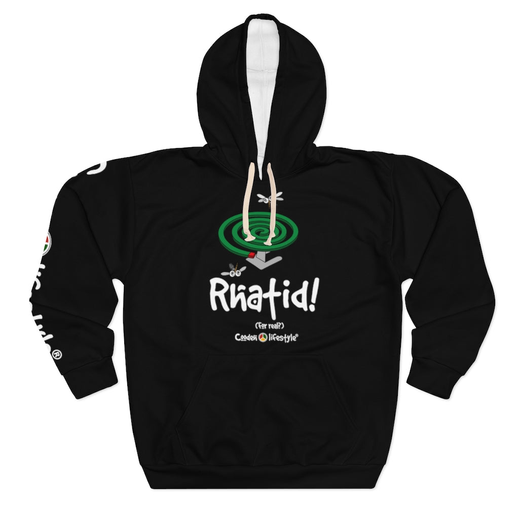 Unisex Pullover Hoodie (RHATID-BLKPANCOL) - Coodeh Lifestyle