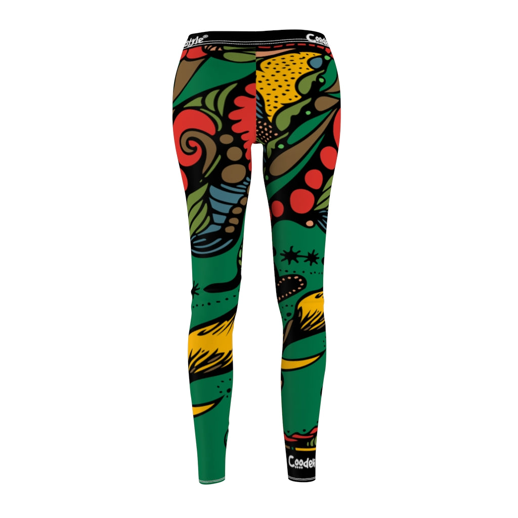 Women's Casual Leggings (Multi-Art) - Coodeh Lifestyle