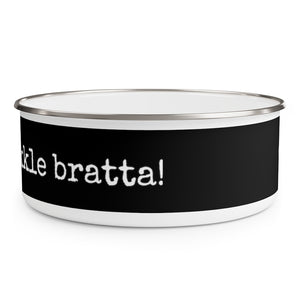 Enamel Bowl (BLK-Bratta) - Coodeh Lifestyle