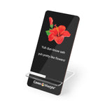 Load image into Gallery viewer, Mobile Display Stand for Smartphones (Flowers--Blk) - Coodeh Lifestyle
