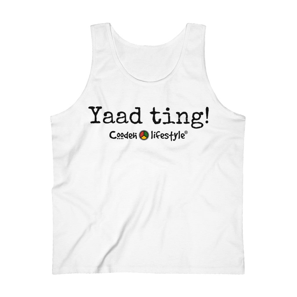 Men's Ultra Cotton Tank Top (YaadT!) - Coodeh Lifestyle