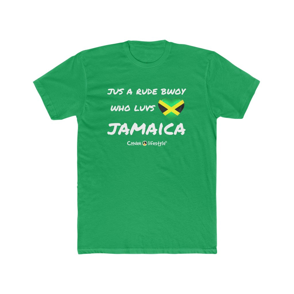 Men's Cotton Crew Tee (Jamaica) - Coodeh Lifestyle