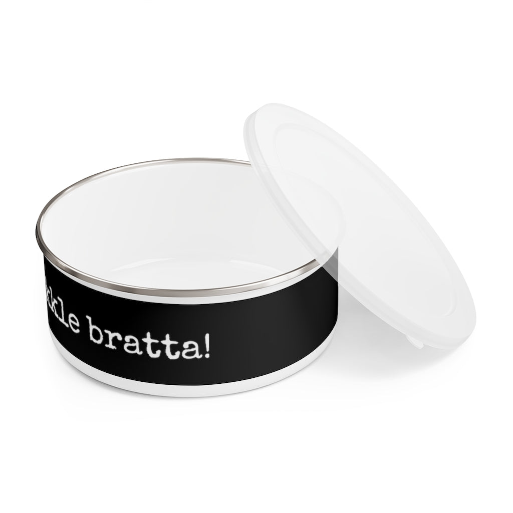 Enamel Bowl (BLK-Bratta) - Coodeh Lifestyle