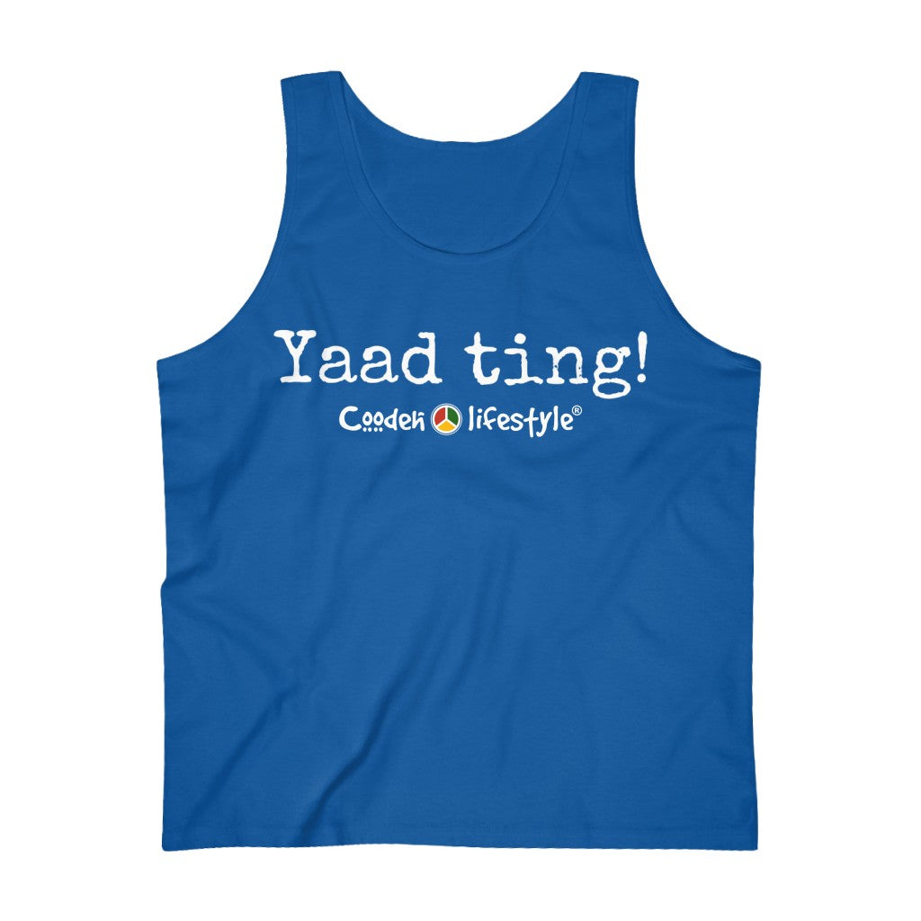 Men's Ultra Cotton Tank Top (YaadT!) - Coodeh Lifestyle