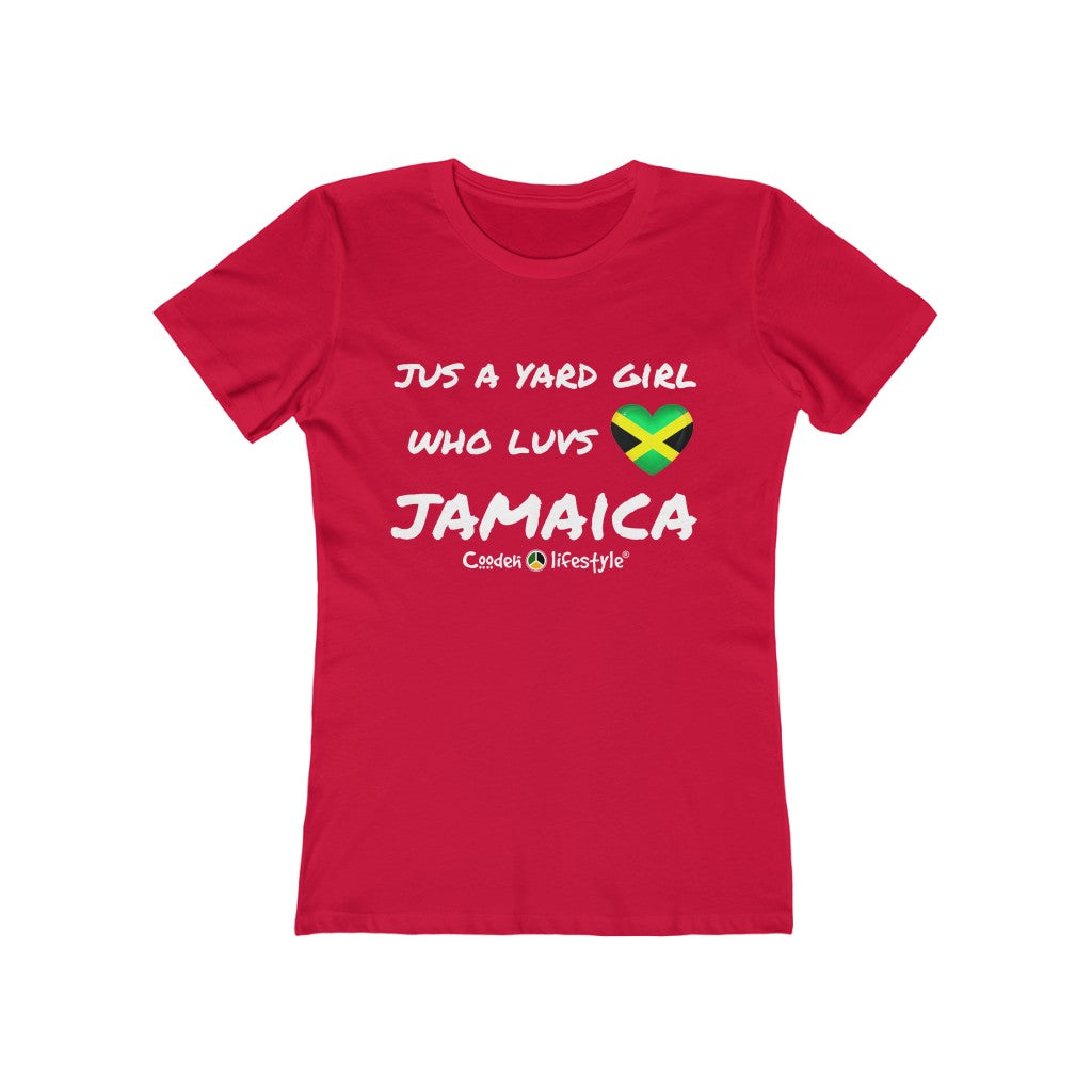 Women's The Boyfriend Tee (Yaad girl) - Coodeh Lifestyle