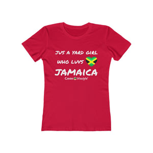 Women's The Boyfriend Tee (Yaad girl) - Coodeh Lifestyle