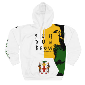 Unisex Pullover Hoodie (YuhDunKnow-JACOA-WHT) - Coodeh Lifestyle