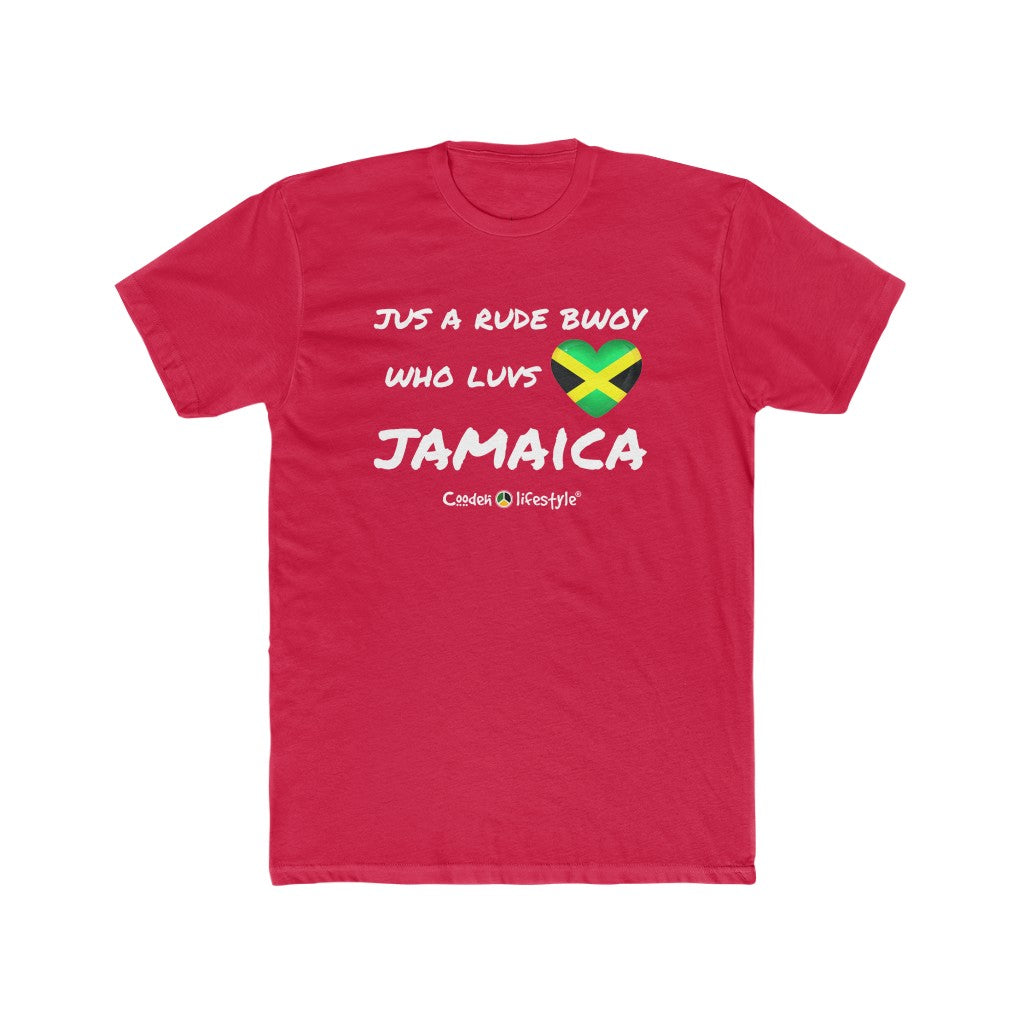 Men's Cotton Crew Tee (Jamaica) - Coodeh Lifestyle