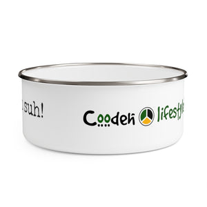 Enamel Bowl (Don'tTouch) - Coodeh Lifestyle