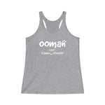 Load image into Gallery viewer, Women&#39;s Tri-Blend Racerback Tank (OOMAN) - Coodeh Lifestyle
