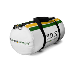 Coodeh Duffel Bag (YDK-WHT) - Coodeh Lifestyle