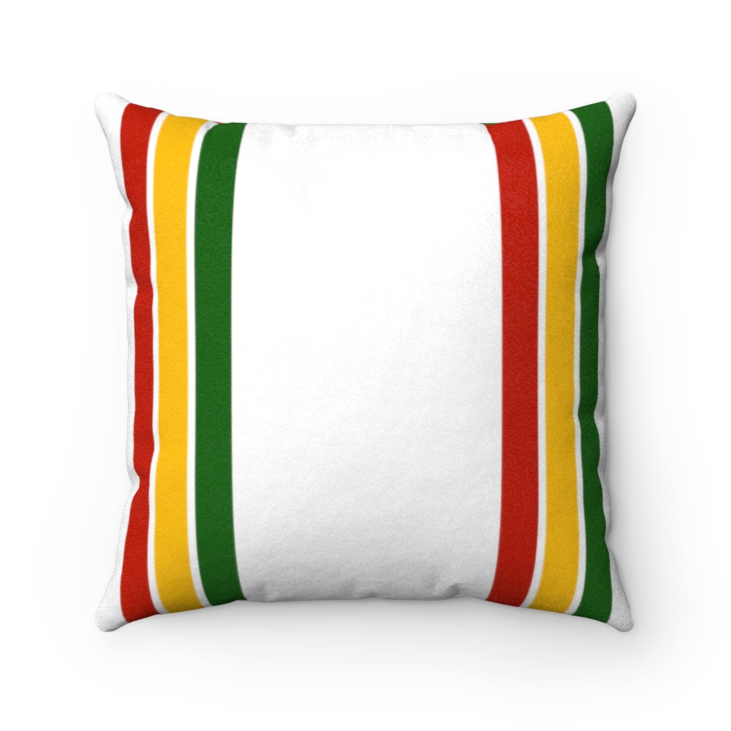 Coodeh Faux Suede Square Pillow (YDK-WHT) - Coodeh Lifestyle