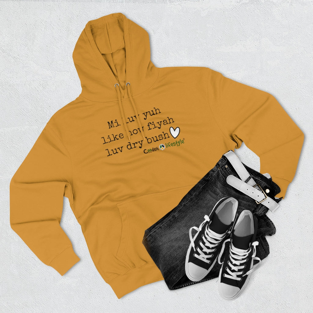 Unisex Premium Pullover Hoodie (DryBush) - Coodeh Lifestyle