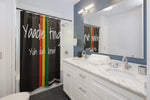 Load image into Gallery viewer, Shower Curtain (YTYDK-BLK) - Coodeh Lifestyle
