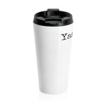 Load image into Gallery viewer, Coodeh Stainless Steel Travel Mug (YT-JACOL-WHT) - Coodeh Lifestyle
