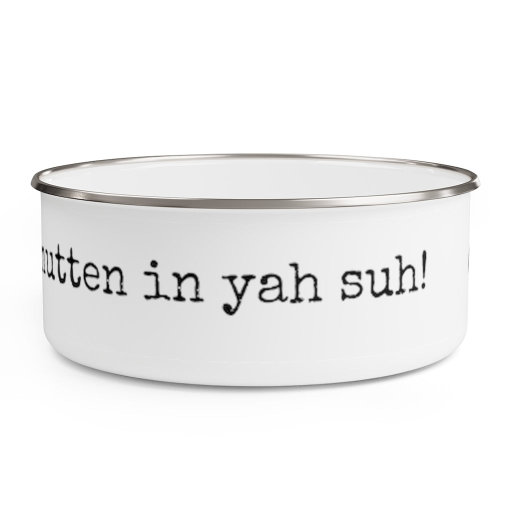 Enamel Bowl (Don'tTouch) - Coodeh Lifestyle