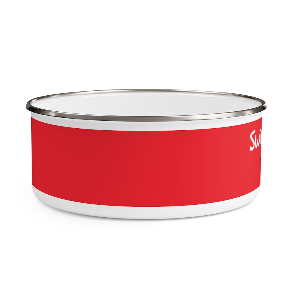 Enamel Bowl (S+R-RED) - Coodeh Lifestyle